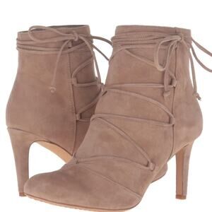 Vince Camuto Women's Chenai Ankle Bootie, Khaki, Size 8.5